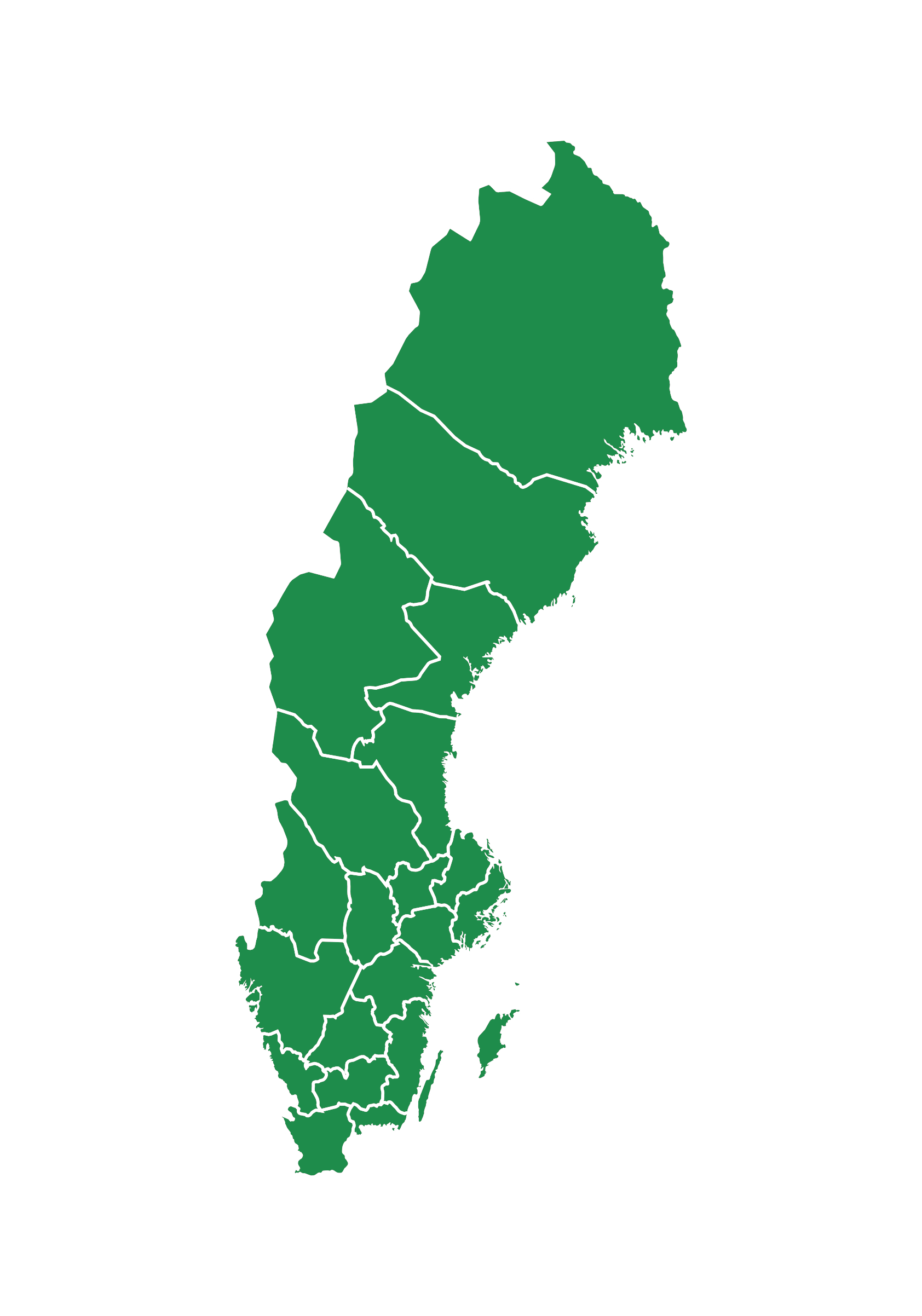 Sverigekarta